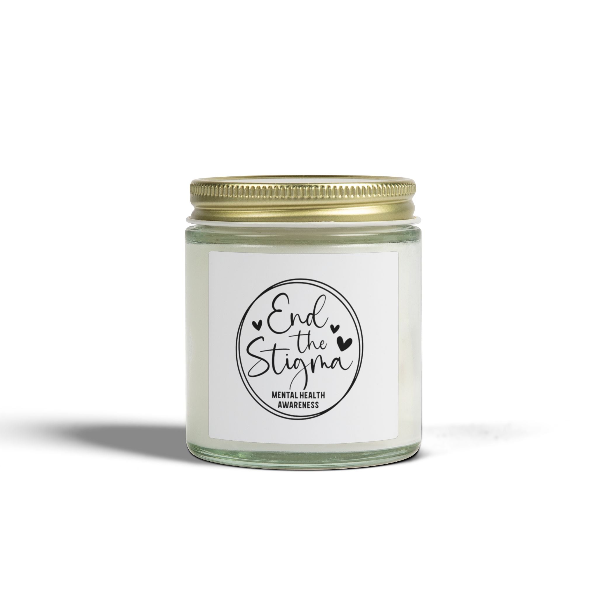 End the Stigma Soy Candle — Coconut Apricot Wax (4oz & 9oz)
