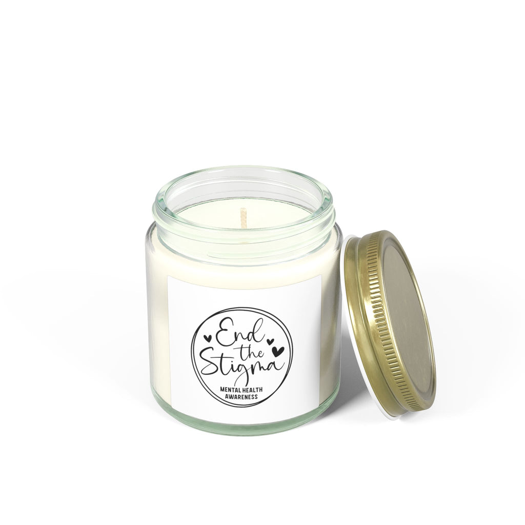 End the Stigma Soy Candle — Coconut Apricot Wax (4oz & 9oz)