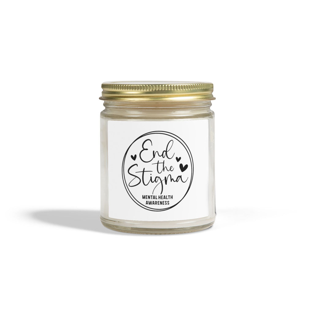 End the Stigma Soy Candle — Coconut Apricot Wax (4oz & 9oz)