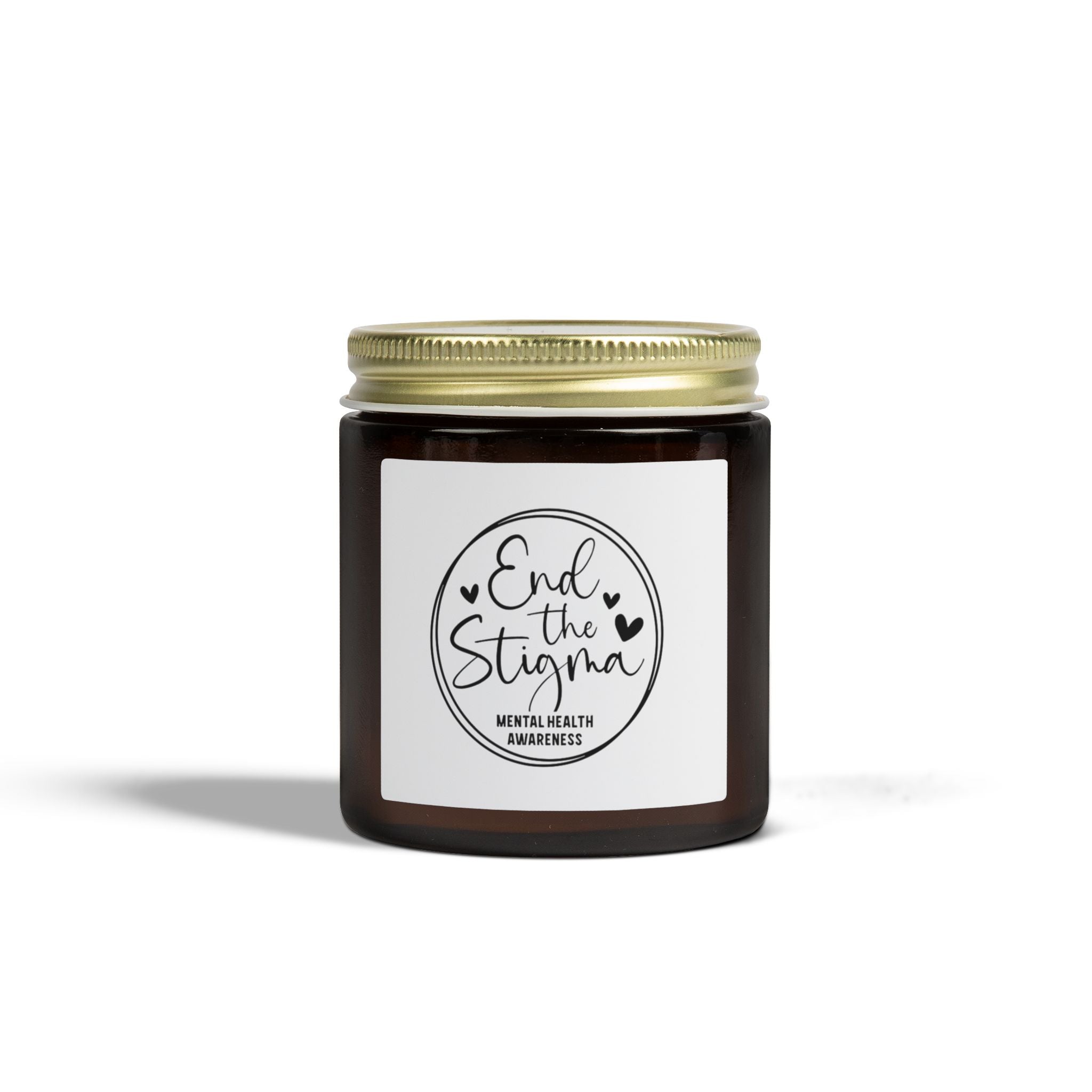 End the Stigma Soy Candle — Coconut Apricot Wax (4oz & 9oz)