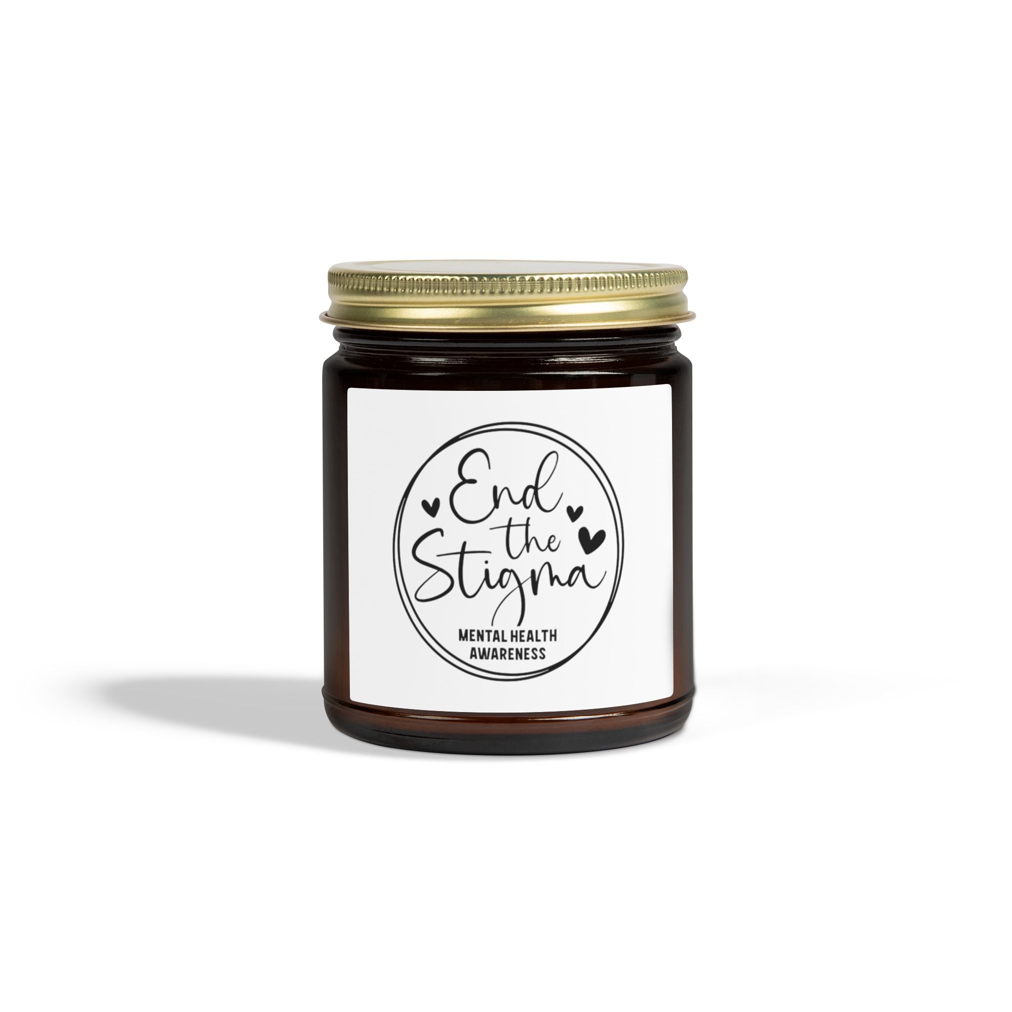 End the Stigma Soy Candle — Coconut Apricot Wax (4oz & 9oz)